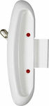 Domus Lock for Sliding Aluminum Doors White