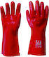 Ft-Safety Arbeitshandschuhe Rot Polyurethan Polyurethan 35cm 1Stück