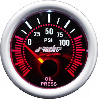 Simoni Racing Car Oil Pressure Analog Instrument 52mm