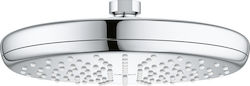 Grohe Round Showerhead Silver Ø21cm Tempesta