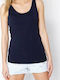 Vero Moda Γυναικεία Μπλούζα Αμάνικη Navy Blue