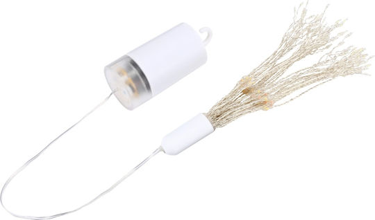Lustră Decorativă Fibră optică Alb