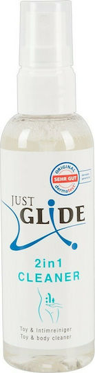 Just Glide 2 in 1 Body Καθαριστικό Sex Toys σε Spray 100ml