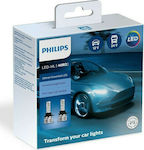 Philips Λάμπες Αυτοκινήτου Ultinon Essential HIR2-9012 LED 6500K Ψυχρό Λευκό 12-24V 24W 2τμχ