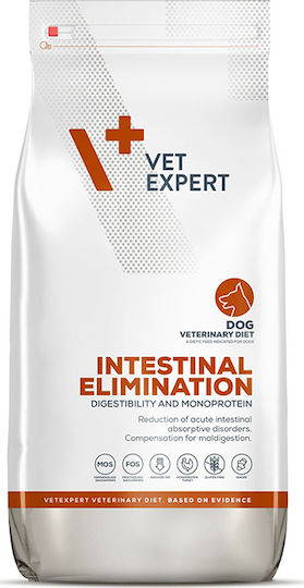 VetExpert Intestinal Elimination 12kg Dry Food Grain-Free for Adult Dogs with Turkey