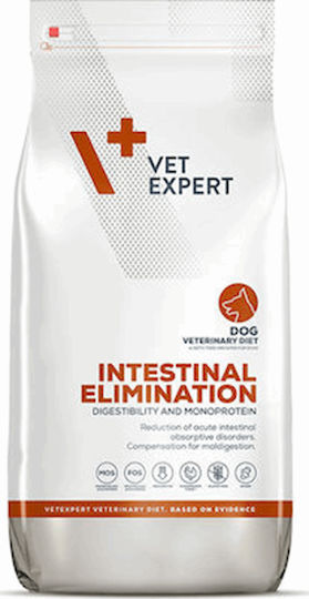 VetExpert Intestinal Elimination 12kg Ξηρά Τροφή χωρίς Σιτηρά για Ενήλικους Σκύλους με Γαλοπούλα