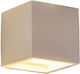 Inlight Μοντέρνο Φωτιστικό Τοίχου με Ντουί G9 σε Λευκό Χρώμα Πλάτους 11.5cm