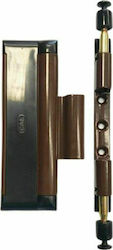 Cal DOUBLEX-XL Lock for Sliding / Hinged Doors Brown