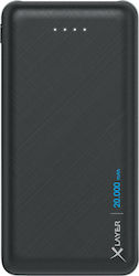 Xlayer 217283 20000mAh Schwarzes Power Bank Xlayer 217283 20000mAh Schwarzes Power Bank
