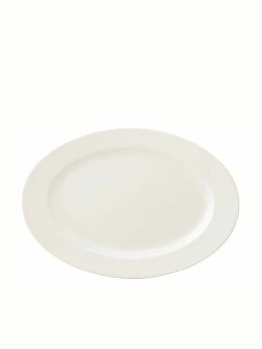 Ariane Prime Serving Plate Oval Porcelain White 38x38εκ. 1pcs