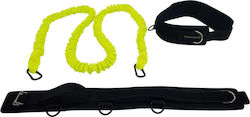 Tunturi Acceleration Trainer Light Gymtube Resistance Bands Set 1 Piece Yellow 2.79m