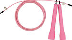 Lifefit PVC / Wire Adjustable Jump Rope with Ball Bearings Pink 3m