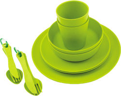 Compass Set De Servire Din Bambus
