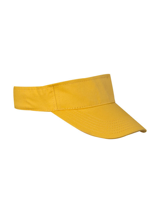 Cotton Tennis visor Yellow