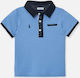 Mayoral Kids Polo Short Sleeve Light Blue