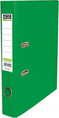 Skag Economy P.P Arc Ring Binder 4/32 for A4 Paper with 2 Rings Green