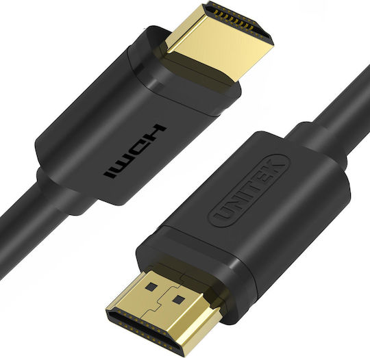 Unitek HDMI 2.0 Premium High Speed 4K 60Hz HDR Cable HDMI male - HDMI male 2m Μαύρο