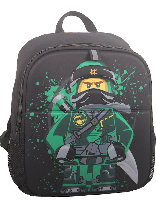 Lego Ninjago Lloyd Ghiozdan Școlar de Spate Grădinița în culoarea Negru