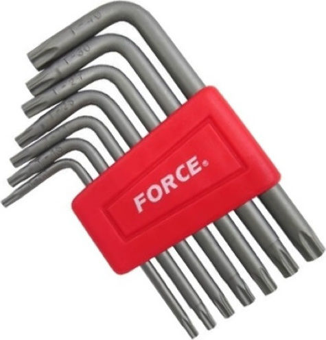 Force T-Shaped Torx Wrench T10 7pcs