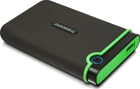 Transcend StoreJet 25M3 USB 3.0 Външен HDD 1000ГБ 2.5" Желязно сиво