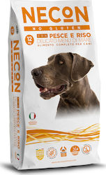 Necon No Gluten 3kg Trockenfutter für Hunde ohne Gluten mit Reis und Fisch