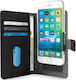 Puro UniWallet Buchhülle bis 4.7" Schwarz UNIWA...