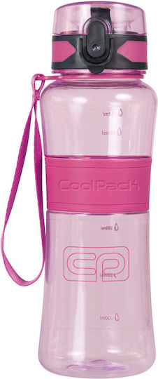 Coolpack Tritanum Παιδικό Παγούρι Πλαστικό Ροζ 550ml