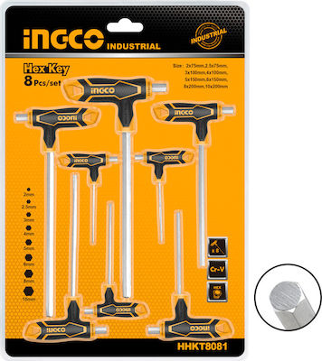 Ingco Set 8 Allen Wrench