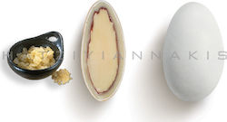 Χατζηγιαννάκης Κουφέτα Αμυγδάλου Choco Almond σε Σχήμα Κλασικό με Γεύση Μαστίχα Λευκό Ματ 1000gr