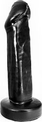 Hung System Uncut Realistic Dildo Black 27cm