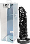 Hung System Jimmy Realistic Dildo Black 27cm