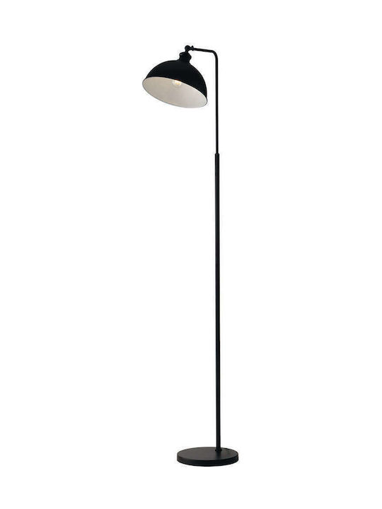 Fan Europe Charleston Floor Lamp H165xW40cm. with Socket for Bulb E27 Black