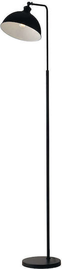 Fan Europe Charleston Vintage Floor Lamp H165xW40cm. with Socket for Bulb E27 Black