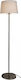 Home Lighting Dora Φωτιστικό Δαπέδου Υ161xΜ35εκ. με Ντουί για Λαμπτήρα E27 Μαύρο