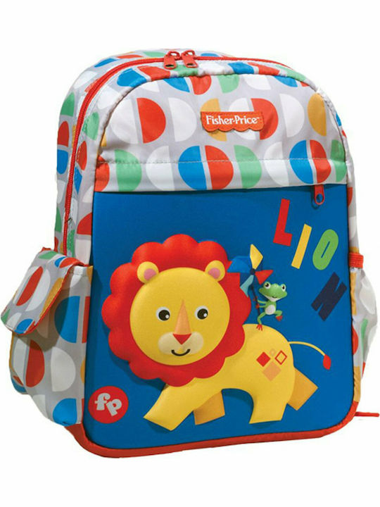 Fisher Price Circus Lion Schulranzen Rucksack Kindergarten Bunt L25 x B15 x H30cm