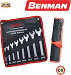 Benman Set of 12 German Wrenches with Head Sizes from 7mm to 32mm