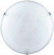 Fan Europe Duna Κλασική Γυάλινη Πλαφονιέρα Οροφής με Ντουί E27 σε Λευκό χρώμα