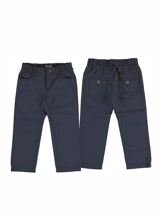 Mayoral Kids' Fabric Pants Blue