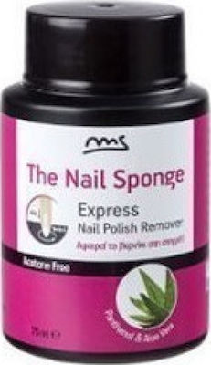 Medisei The Nail Sponge Express Ξεβαφτικό Νυχιών χωρίς Ασετόν 75ml