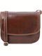 Tuscany Leather Greta Leather Women's Bag Crossbody Brown