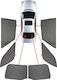 CarShades Car Sun Shades for Toyota Avensis 5 D...