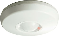 Optex Motion Sensor with Range 12m Infrared Passive Ceiling 360° Indoor in White Color FX-360