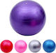 E-Fit Fitball Μπάλα Pilates 65cm , 1.5kg σε Μωβ Χρώμα