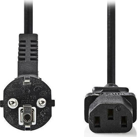 Nedis Schuko - IEC C13 Cable 2m Μαύρο CEGP10000BK20