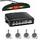 Car Parking System with Screen and 4 Sensors in Black Colour G6001