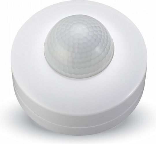V-TAC VT-8004 Ενσύρματος Αισθητήρας Κίνησης Υπερύθρων 360° Εμβέλειας 12m