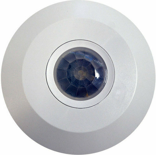 V-TAC VT-8027 Senzor De Mișcare Cu Fir Infraroșu 360° Rază De Acțiune 6m