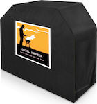 Blackbull Medium Grill Cover Black from Oxford with UV Protection 123x53x98cm BBQCM01