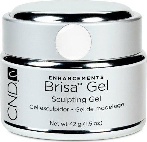 CND Brisa Sculpting Gel Изграждащ гел за нокти Чисто бял 42gr Чисто бял / Интензивно бяло покритие 42gr