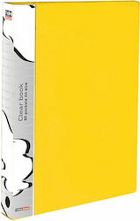 Typotrust Ντοσιέ Σουπλ με 100 Διαφάνειες για Χαρτί A4 Κίτρινο